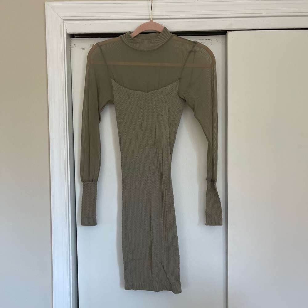 Sheer Free People Dress
